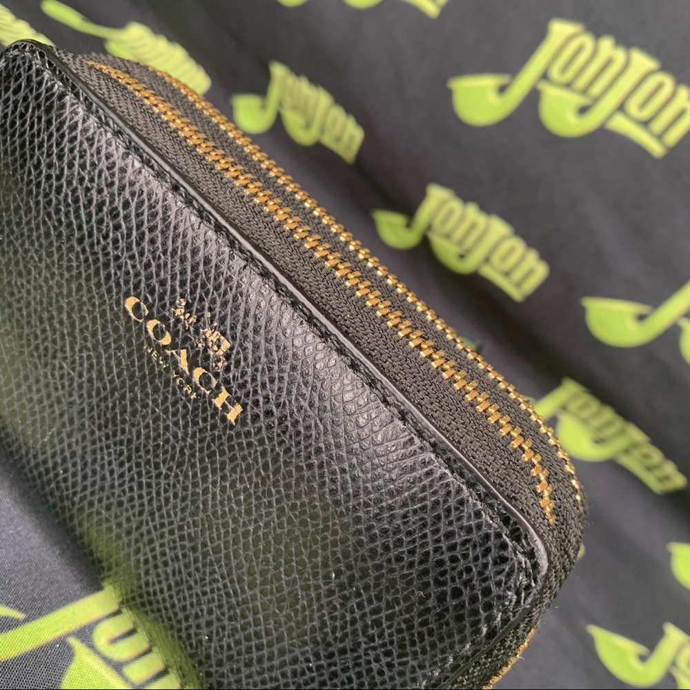 Coach Double Zip Coin Case - Picture 2 of 9